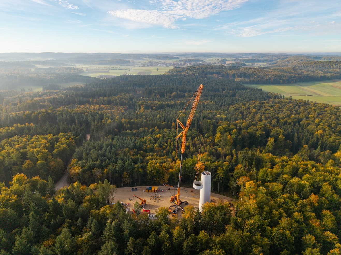 Bild vom Windpark Gomadingen
